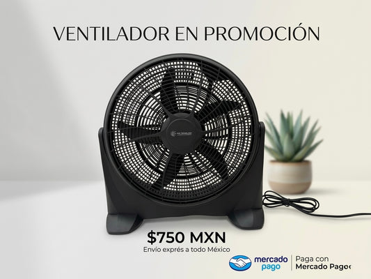 Ventilador de piso 20” potente.
