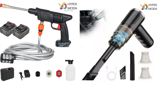 Kit Hidrolavadora + Aspiradora De Carro